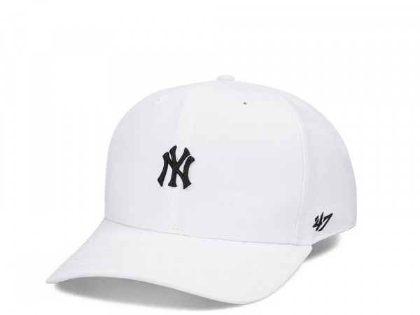 47Brand New York Yankees White Base Runner MVP DP Snapback Cap