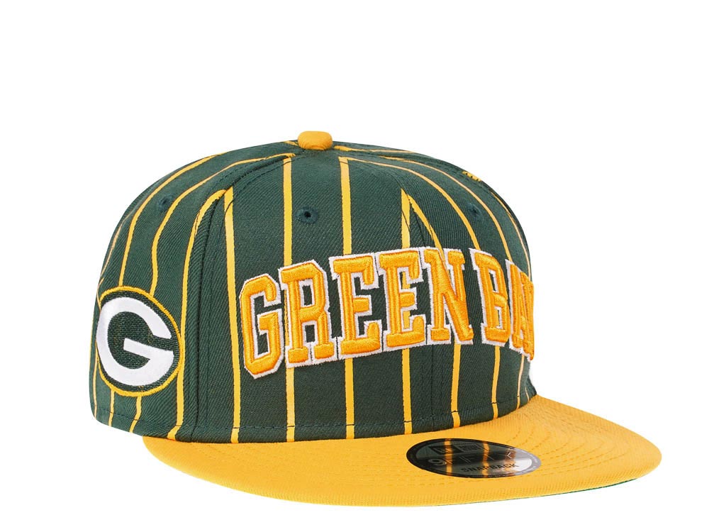 New Era NFL Green Bay Packers Team Arch 9FIFTY Snapback Cap M-L