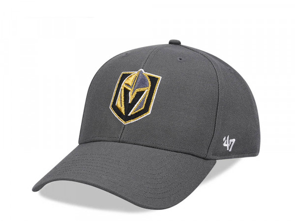 47Brand Vegas Golden Knights Charcoal Ballpark MVP Snapback Cap