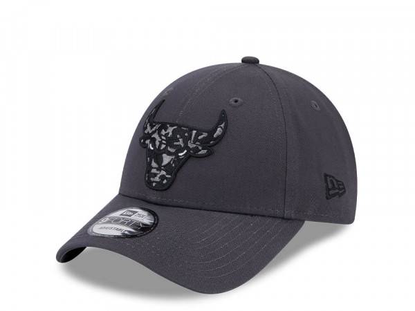 New Era Chicago Bulls Seasonal Infill Gray 9Forty Strapback Cap