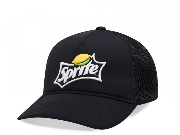 American Needle Sprite Riptide Valin Black Trucker Snapback Cap