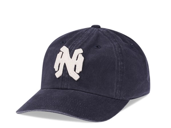 American Needle Nankai Hawks Navy Vintage Casual Strapback Cap