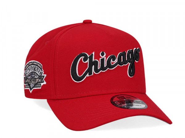 New Era Chicago White Sox Inaugural Season 1991 Red Classic Edition 9Forty A Frame Snapback Cap