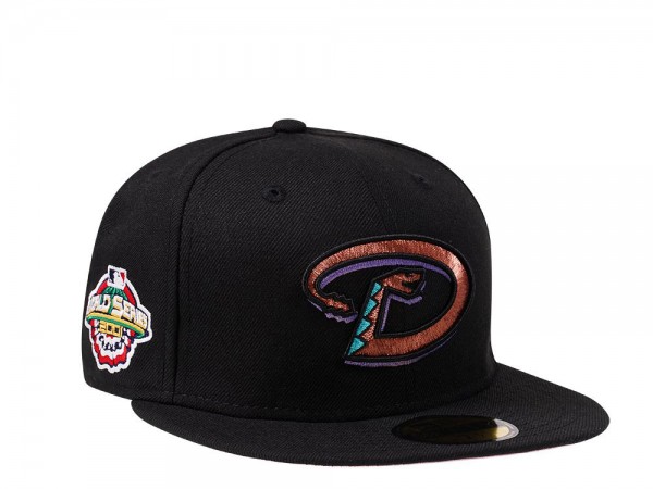 New Era Arizona Diamondbacks World Series 2001 Black and Pink Edition 59Fifty Fitted Cap