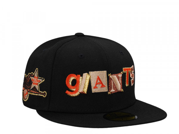 New Era San Francisco Giants All Star Game 1961 Black Prime Edition 59Fifty Fitted Cap