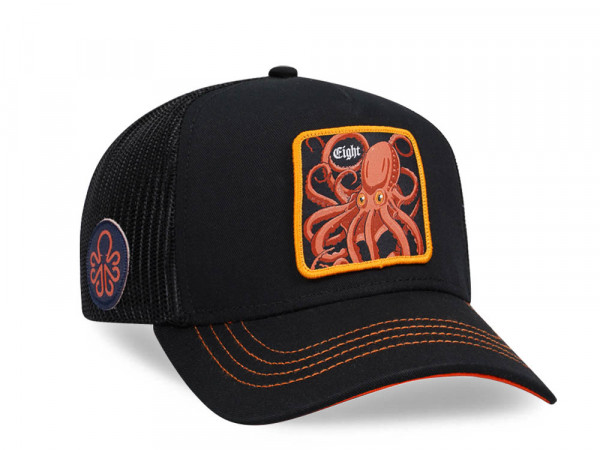 Capslab Fantastic Beasts Kraken Black Trucker Snapback Cap