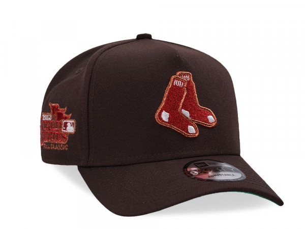 New Era Boston Red Sox World Series 2013 Burnt Copper 9Forty A Frame Snapback Cap