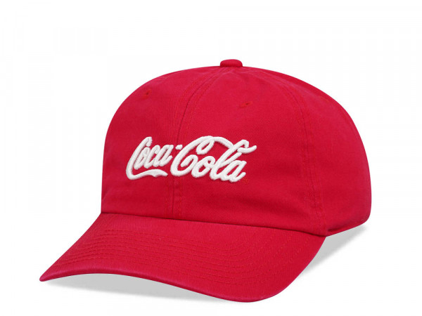 American Needle Coke Red Vintage Casual Strapback Cap