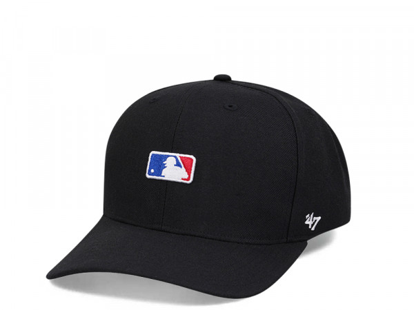 47Brand MLB Batter Logo Black Base Runner MVP DP Snapback Cap