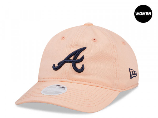 New Era Atlanta Braves Peach Womens 9Twenty Strapback Cap