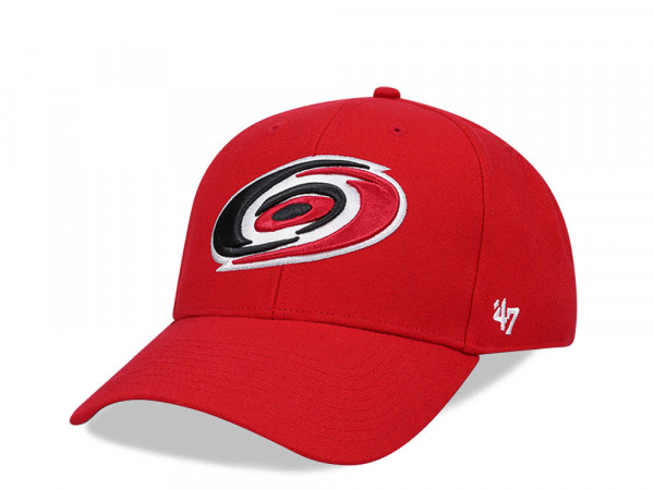 47Brand Carolina Hurricanes Red Ballpark MVP Snapback Cap