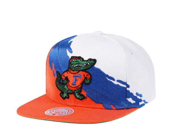 Mitchell & Ness University of Florida NCAA Paintbrush Snapback Cap