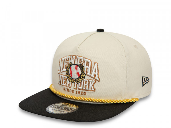 New Era White New World Golfer Snapback Cap