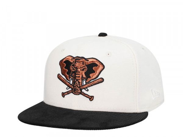 New Era Oakland Athletics Cream Cord Brim Prime Edition 59Fifty Fitted Cap