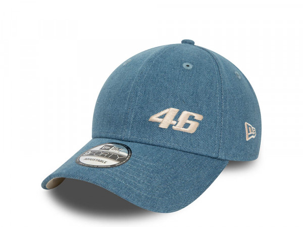 New Era Vr46 Denim Blue 9Forty Snapback Cap