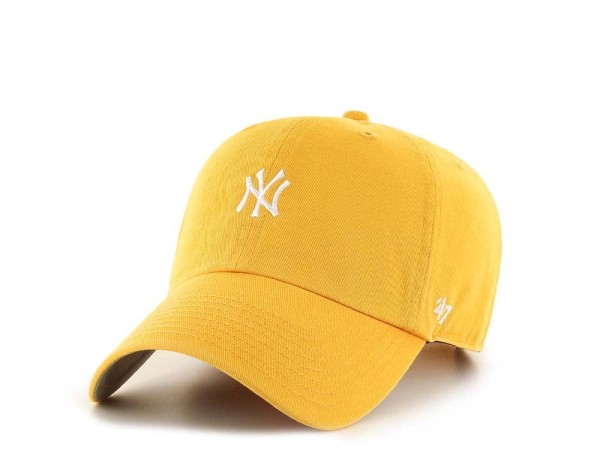 47Brand New York Yankees Yellow Base Runner Clean up Strapback Cap