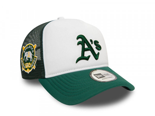 New Era Oakland Athletics World Series 1913 Foam Trucker A Frame Snapback Cap