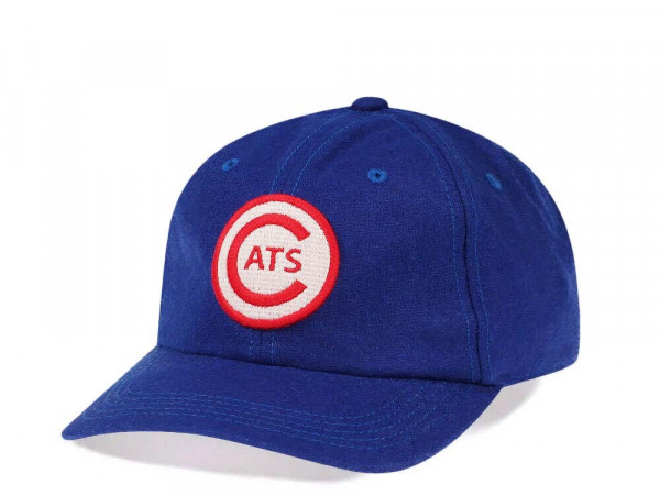 American Needle Fort Worth Cats Blue Wool Strapback Cap