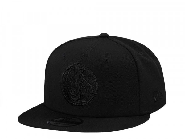 New Era Dallas Mavericks Black Classic Edition 9Fifty Snapback Cap