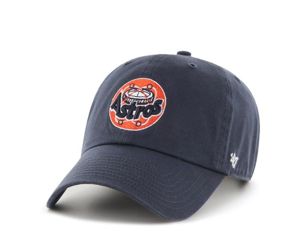 47Brand Houston Astros Cooperstown Navy Clean up Strapback Cap