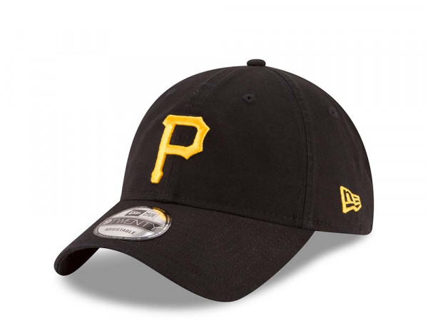 New Era Pittsburgh Pirates Black Core Classic 9Twenty Strapback Cap