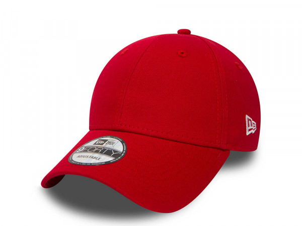 New Era Basic Scarlett Red 9Forty Strapback Cap