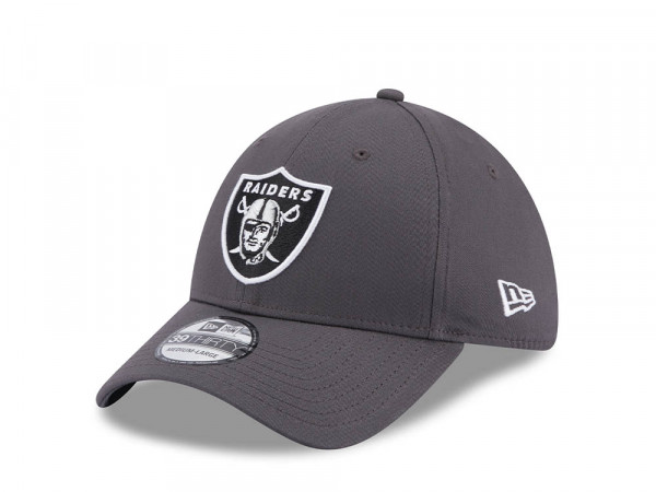 New Era Las Vegas Raiders Comfort Gray Edition 39Thirty Stretch Cap