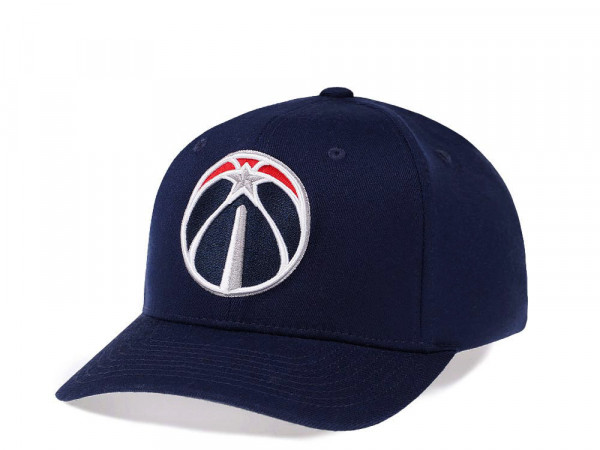 Mitchell & Ness Washington Wizards Team Ground Red Line Solid Flex Snapback Cap