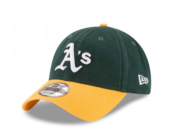 New Era Oakland Athletics Two Tone Core Classic 9Twenty Strapback Cap