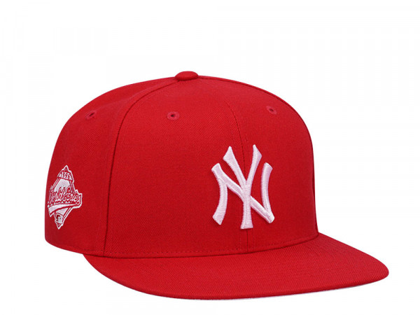 47Brand New York Yankees World Series 1996 Red Sure Shot Under Captain Snapback Cap