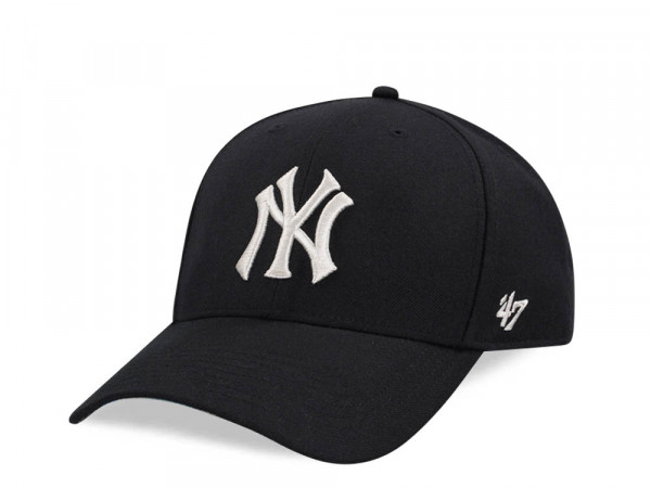 47Brand New York Yankees Black Fisherman Camo MVP Snapback Cap