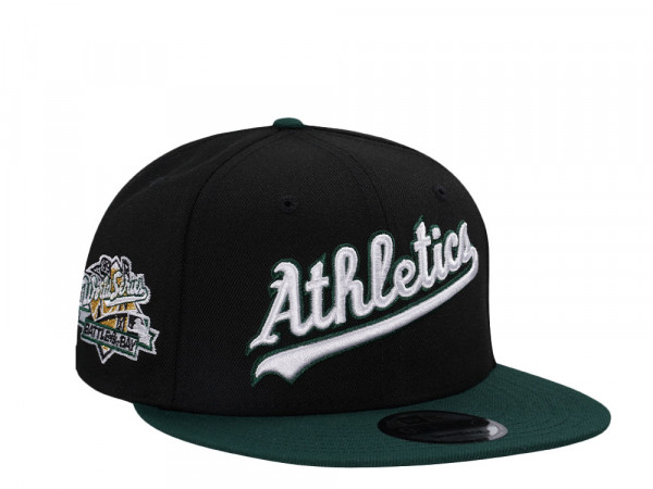 New Era Oakland Athletics World Series 1989 Black Two Tone Edition 9Fifty Snapback Cap