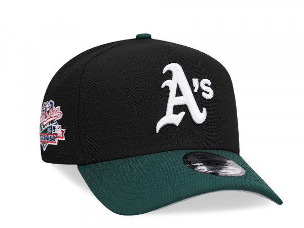 New Era Oakland Athletics World Series 1989 Black Two Tone 9Forty A Frame Snapback Cap