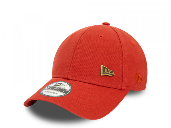 New Era Logo Red 9Forty Strapback Cap