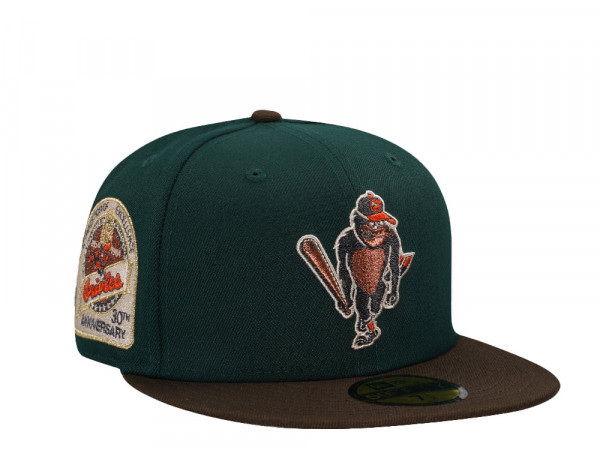 New Era Baltimore Orioles 30th Anniversary Copper Two Tone Edition 59Fifty Fitted Cap