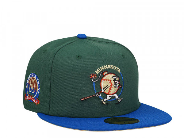 New Era Minnesota Twins 60 Season Bomba Squad Two Tone Edition 59Fifty Fitted Cap