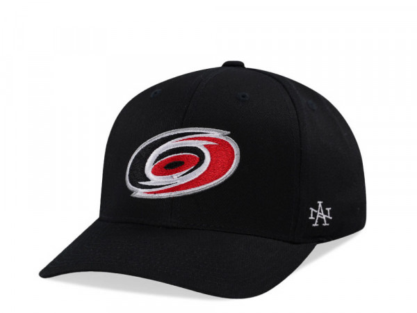 American Needle Carolina Hurricanes Arena Black Strapback Cap