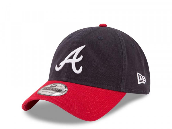 New Era Atlanta Braves Two Tone Core Classic 9Twenty Strapback Cap