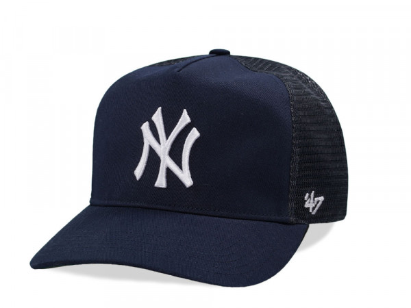 47Brand New York Yankees Navy Hitch Trucker Snapback Cap