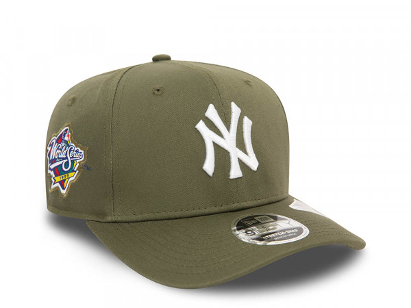 New Era New York Yankees World Series 1999 Olive 9Fifty Stretch Snapback Cap