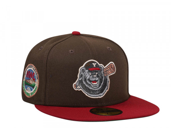 New Era Yakema Bears Metallic Throwback Two Tone Edititon 59Fifty Fitted Cap