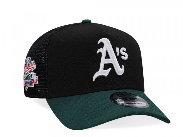 New Era Oakland Athletics World Series 1989 Two Tone Edition Trucker A Frame Snapback Cap