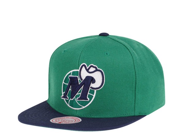 Mitchell & Ness Dallas Mavericks Team Two Tone Hardwood Classics Snapback Cap