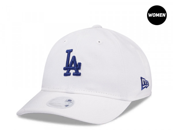 New Era Los Angeles Dodgers White Womens 9Twenty Strapback Cap