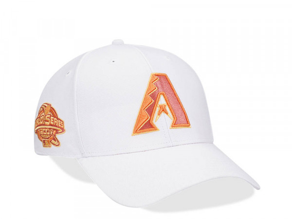 47Brand Arizona Diamondbacks World Series 2001 White Sure Shot MVP Snapback Cap