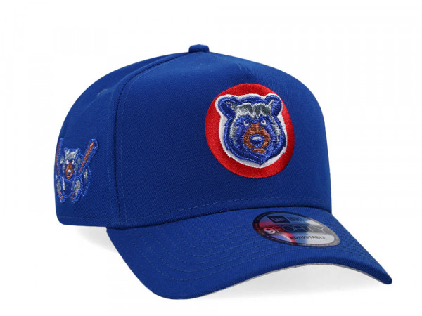 New Era Tennessee Smokies Blue Metallic A Frame Snapback Cap