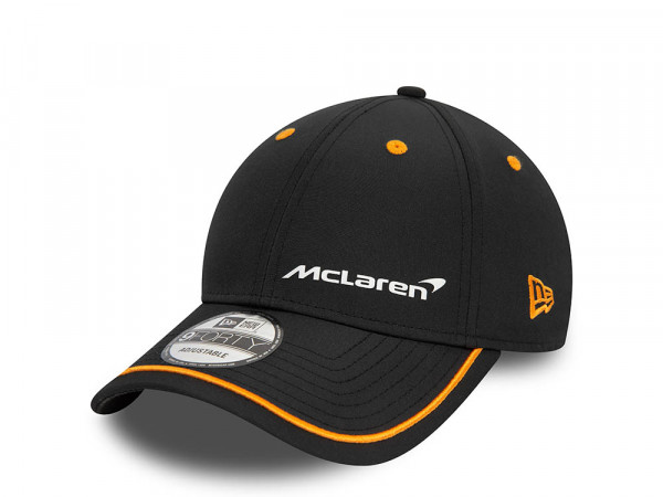 New Era Mclaren Automotive Contrast Piping Black 9Forty Strapback Cap