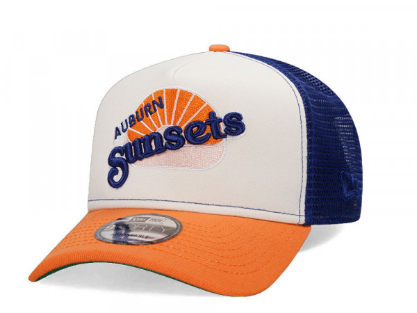 New Era Auburn Sunsets Foam Trucker A Frame Snapback Cap