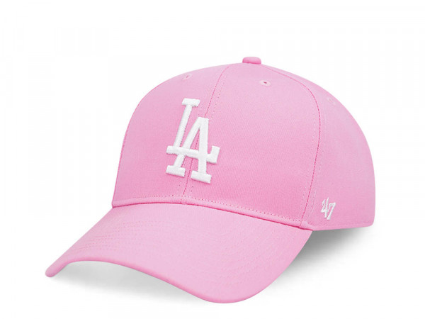 47Brand Los Angeles Dodgers Rose Raised Basic MVP Snapback Cap