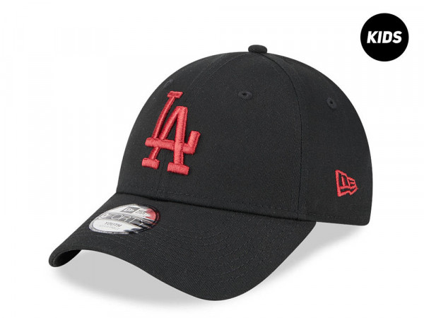 New Era Los Angeles Dodgers Essential League Black Kids 9Forty Strapback Cap